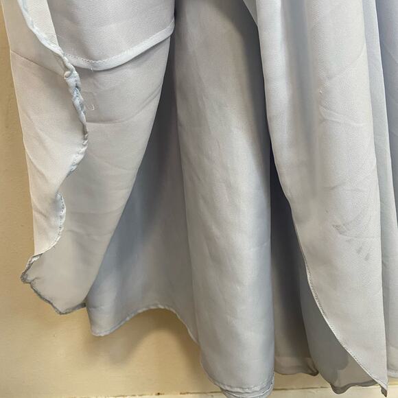 Jenny Yoo Women's Dress Formal Wedding Evening Bridesmaid Light Blue Size 4 - Picture 5 of 10